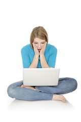 Naklejka premium Teen