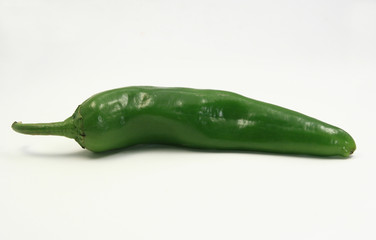 Green chile close up