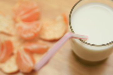 verre de lait