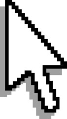 Arrow cursor, Vector.