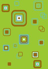 stylish green background, vector