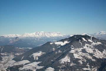 Fototapeta na wymiar Winterlandschaft Tirol