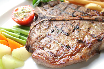t-bone steak