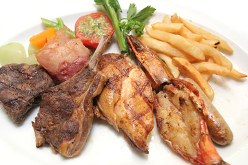 kind of grilled food