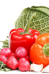 Still-life with vegetables