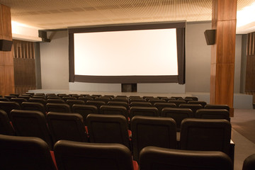 empty cinema auditorium