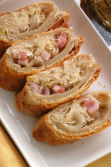 Strudel cavolo e pancetta - Antipasti Trentino Alto Adige