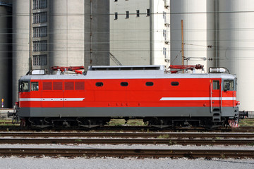 Fototapeta premium Electric Locomotive