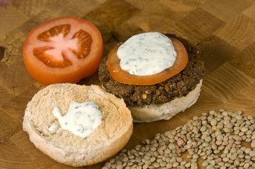vegetable hamburger