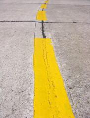 Lines on road