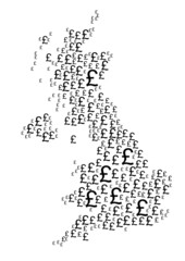 UK Pounds Map
