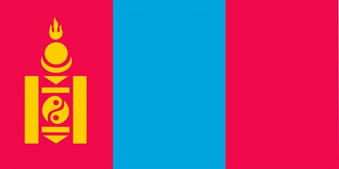 Mongolia Flag