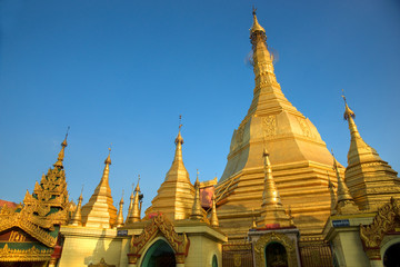 Sule Pagoda, Yangon, Myanmar.