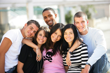 Groupe de copains