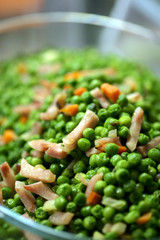 Pisellini Prosciutto e Carote