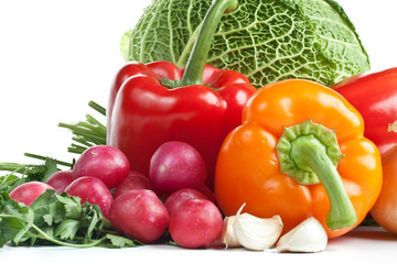 Still-life with vegetables