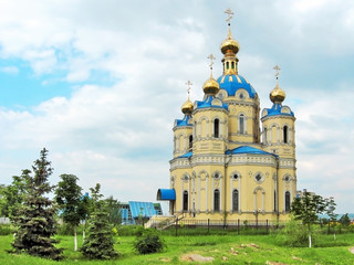 Fototapeta na wymiar Church of the most Orthodox Prince St. Alexander Nevsky