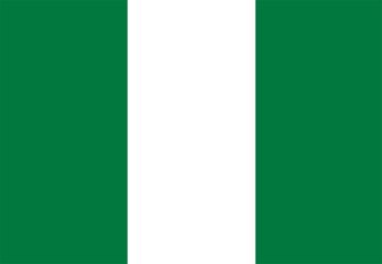 Flag Of Nigeria - obrazy, fototapety, plakaty
