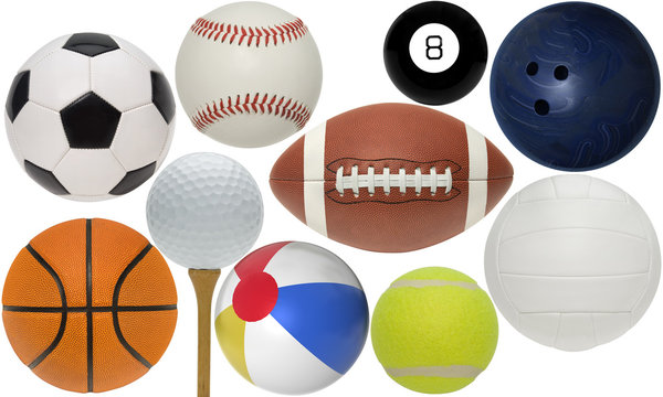 Assorted Sport Ball Collection