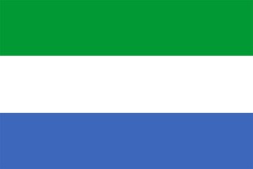 Flag Of Sierra Leone