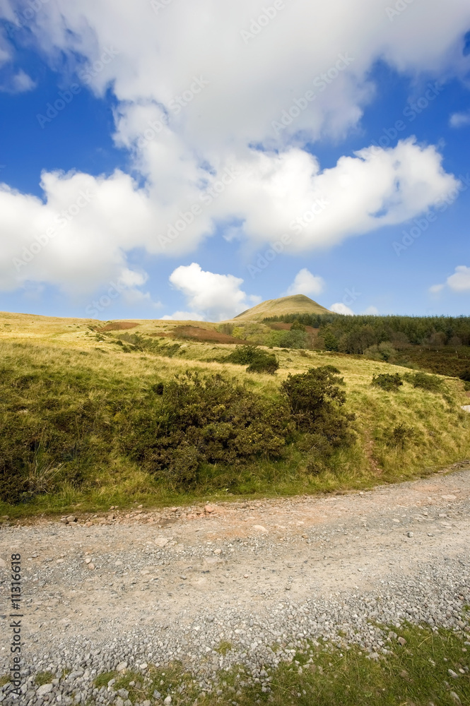 Wall mural brecon beacons