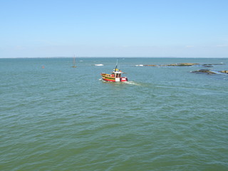 D&eacute;part bateau de p&ecirc;che