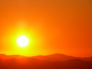 Simi Valley Sunburst Sunset