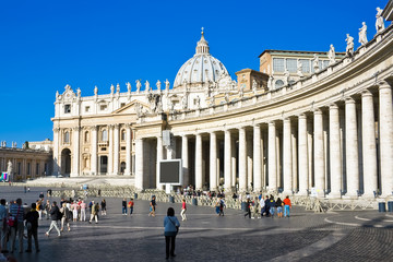 Fototapeta na wymiar Piotra w Watykanie