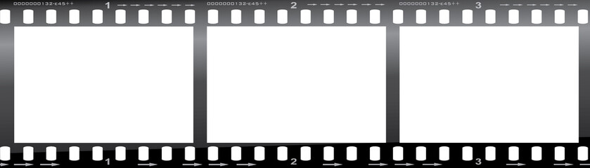 Camera Film Strip - Blank