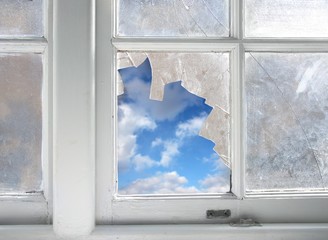 broken glass