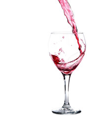 Pouring a Glass of Red Wine