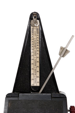 A metronome showing a regular rythym