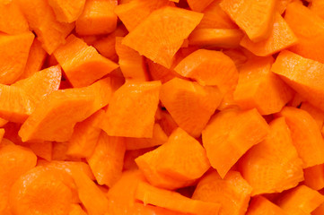 Chopped carrots - can be used as background
