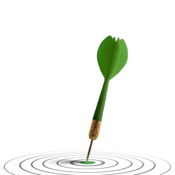 concept de marketing et publicit&eacute; - atteindre sa cible