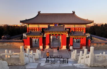 Foto op Plexiglas De Hal van de Hemelse Keizer in de Tempel van de Hemel in Peking © Lijuan Guo