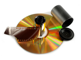Film roll and cd