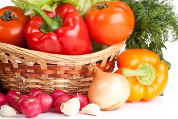 Still-life with vegetables