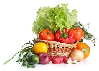 Still-life with vegetables