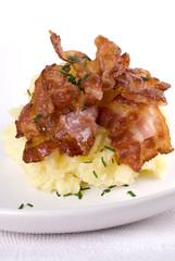 Mashed Potato And Bacon