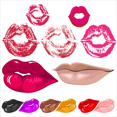 lips kiss