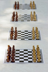 four chessboards