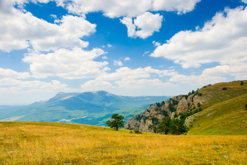 Fototapeta na wymiar Crimea mountains