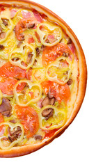 Fast food Pizza.Natural form foods.