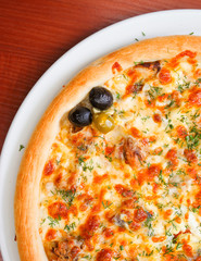 Pizza and italian kitchen.