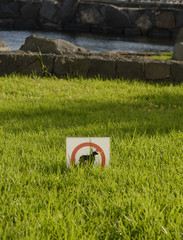Cartel prohibido