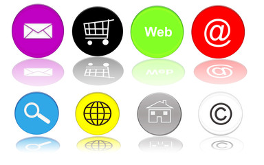 Icônes Internet