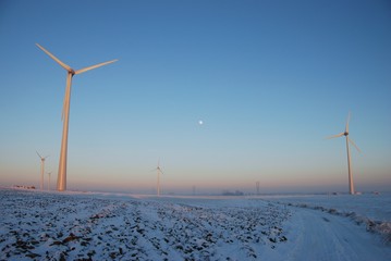 parc renouvelable le soir