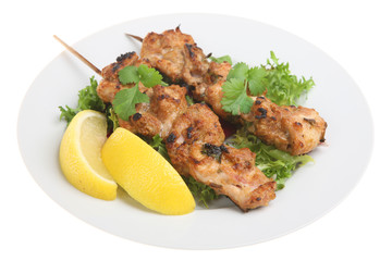 Indian Chicken Tikka Kebabs