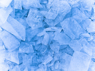 chunks of ice