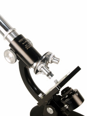 Microscope on White